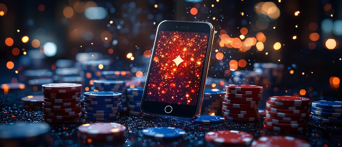 Mobile user customizing preferences and tools inside the 8JJBET application.